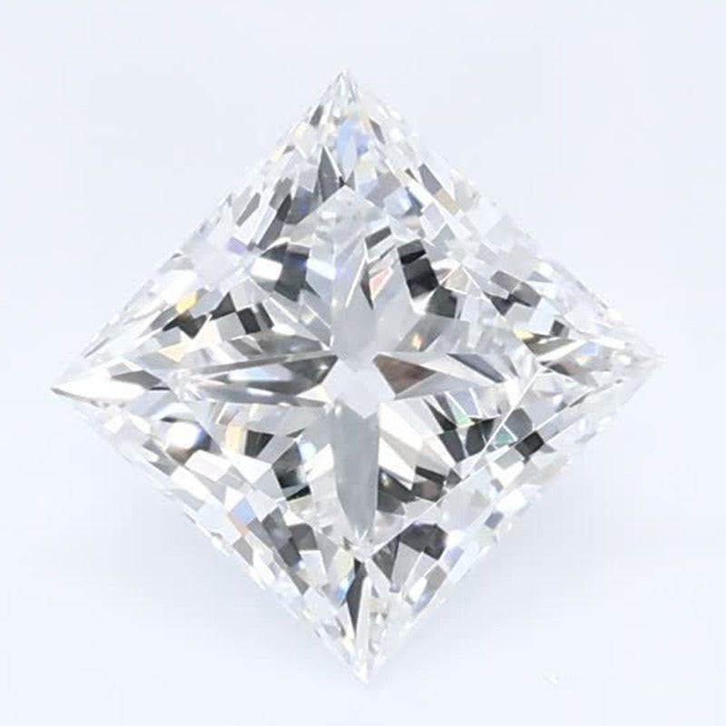 0.74 ct Lab-Grown Diamond – D VVS2 – Square Cut – GCAL Certified — Sapphire Row · cut7