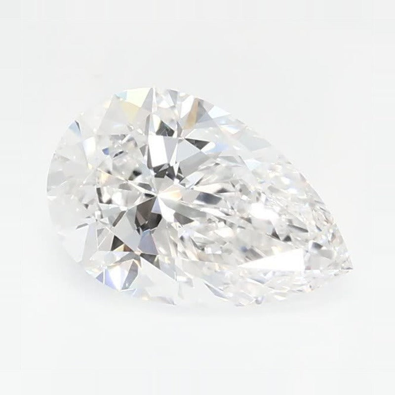 0.72 ct Lab-Grown Diamond – E VS1 – Pear Cut – GCAL Certified — Sapphire Row · cut7