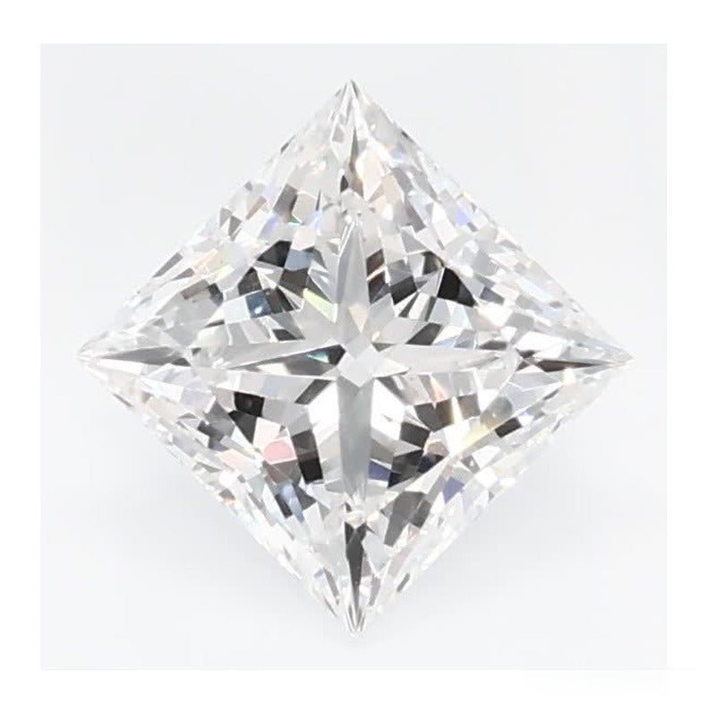 0.61 ct Lab-Grown Diamond – D VS1 – Square Cut – GCAL Certified — Sapphire Row · cut7