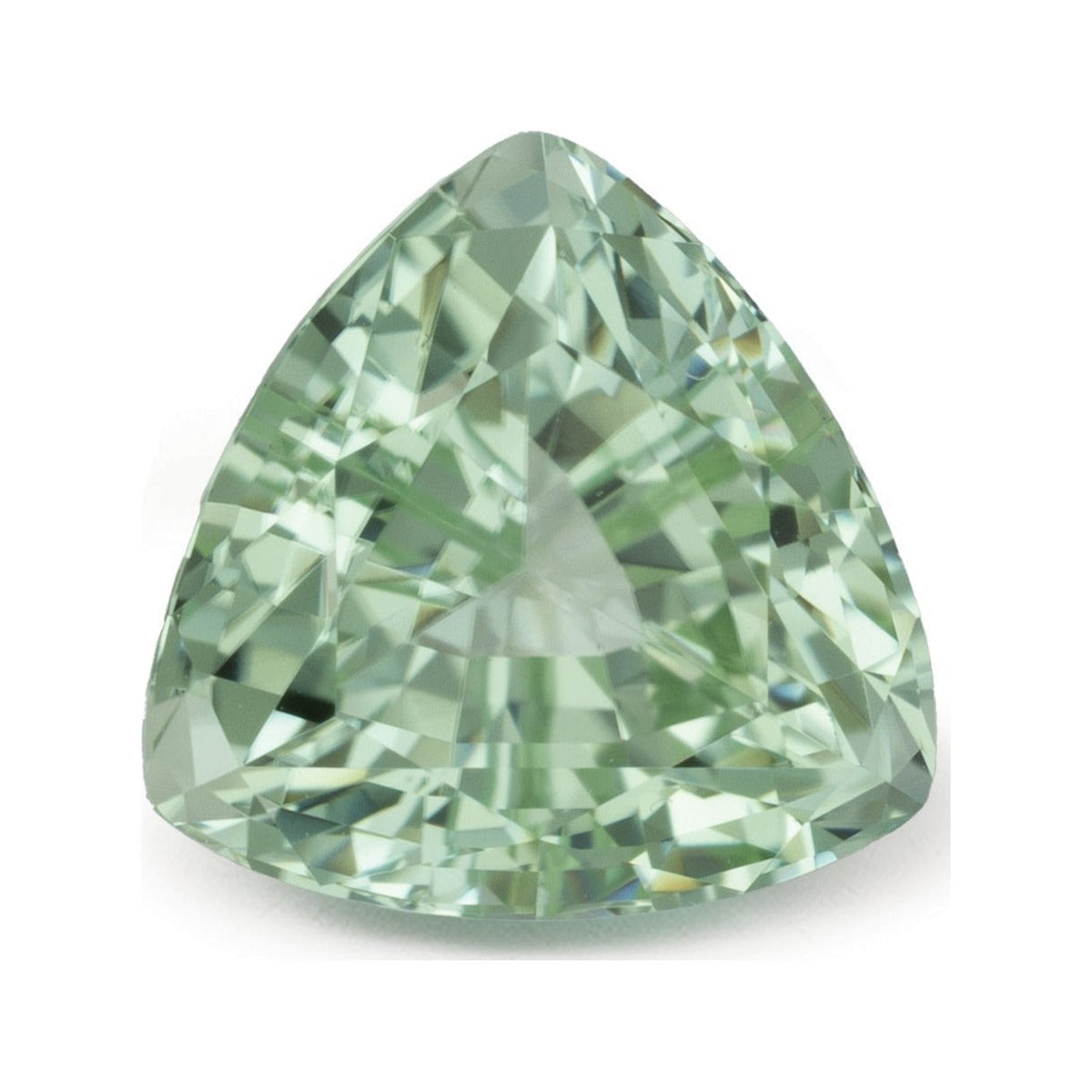 2.32 ct Natural Mint Tourmaline – Trillion Cut – Mozambique — Sapphire Row · cut7