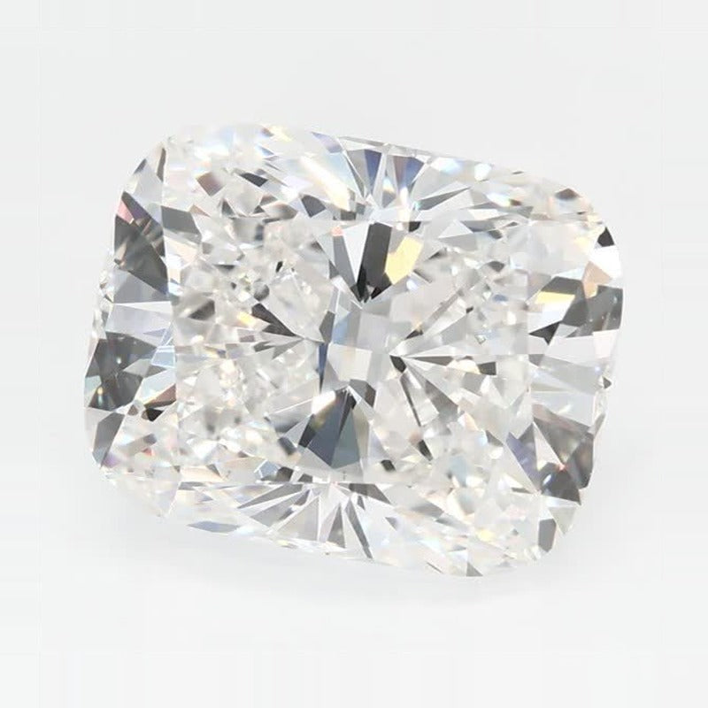 3.89 ct Lab-Grown Diamond – F VS1 – Elongated Cushion Cut – GCAL Certified — Sapphire Row · cut7