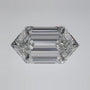 3.70 ct Lab-Grown Diamond – F VS1 – Elongated Hexagon Cut – Duchess Step-cut – GIA Certified — Sapphire Row · cut7