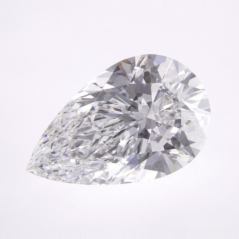 2.88 ct Lab-Grown Diamond – D VS2 – Pear Cut – IGI Certified — Sapphire Row · cut7