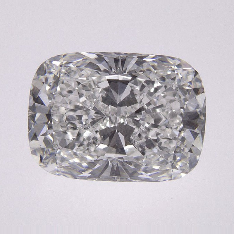 2.57 ct Lab-Grown Diamond – E VS1 – Elongated Cushion Cut – IGI Certified — Sapphire Row · cut7