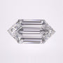 2.23 ct lab-grown diamond, elongated hexagon cut | Sapphire Row · cut7