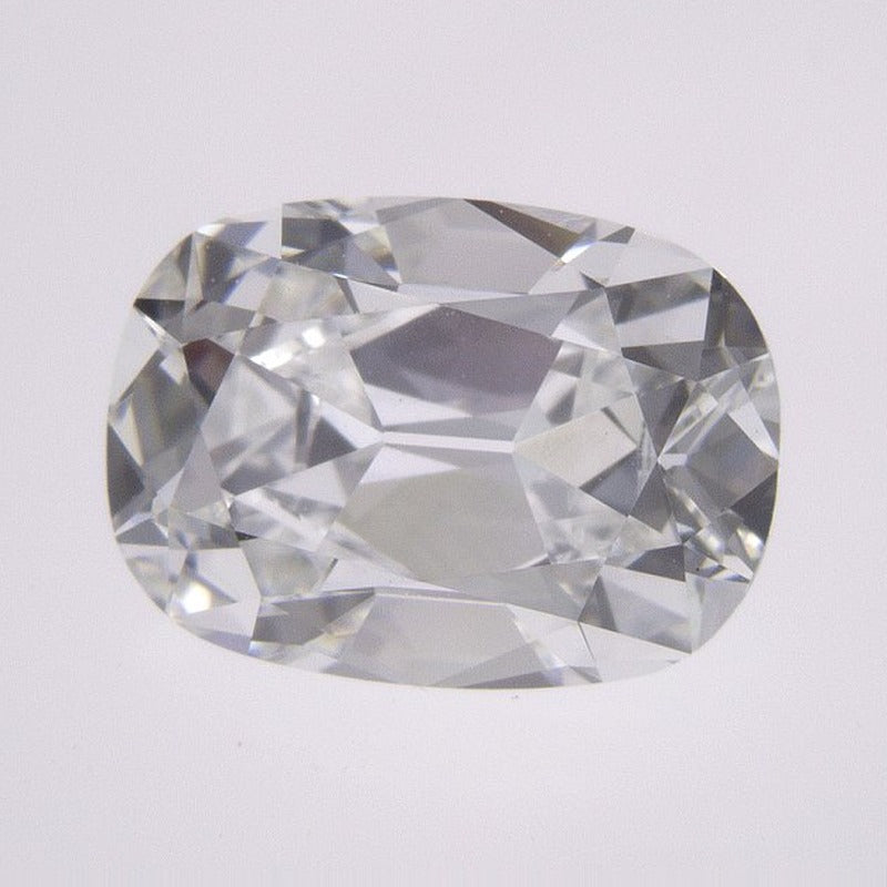 2.17 ct Lab-Grown Diamond – E VVS2 – Elongated Cushion Cut – Old Mine Cut – IGI Certified — Sapphire Row · cut7