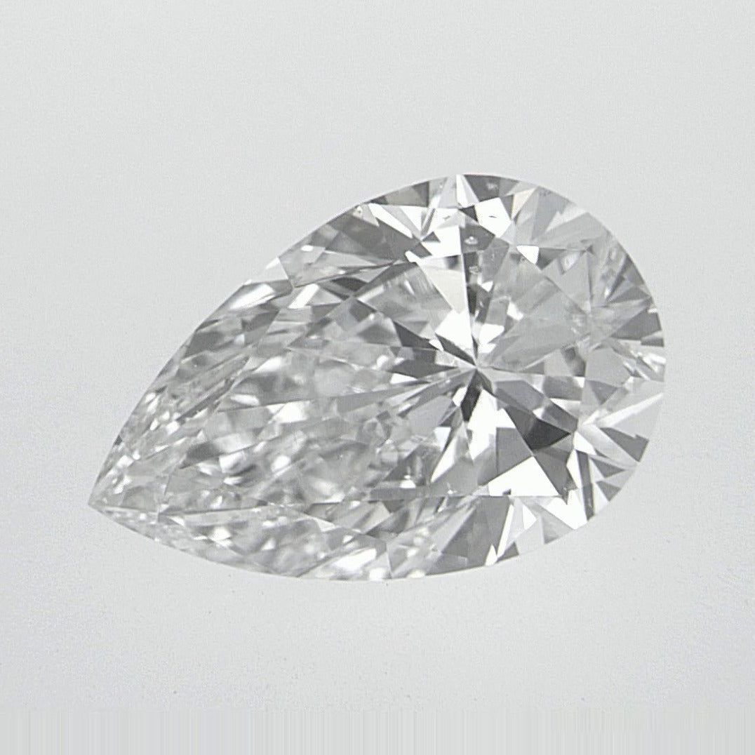 1.70 ct Natural Diamond – H SI1 – Pear Cut – GIA Certified — Sapphire Row · cut7