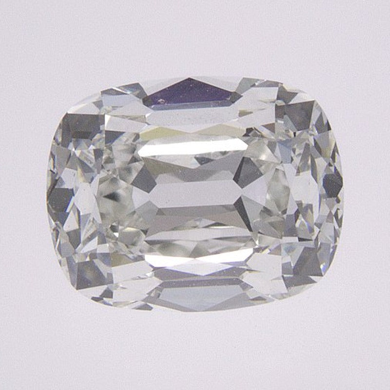 1.25 ct Natural Diamond – H VS1 – Elongated Cushion Cut – Old Mine Cut – GIA Certified — Sapphire Row · cut7
