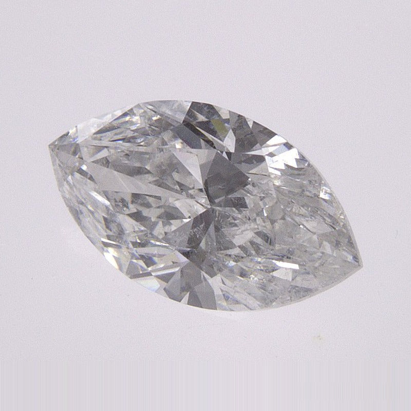 1.00 ct Natural Diamond – E SI2 – Marquise Cut – EGL USA Certified — Sapphire Row · cut7