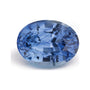2.05 ct natural cornflower blue sapphire from Sri Lanka, oval cut | Sapphire Row · cut7