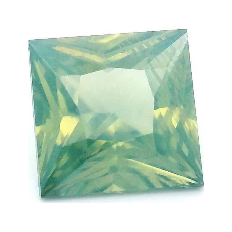 1.58 ct Natural Bicolor Sapphire (No Heat) – Square Cut — Sapphire Row · cut7