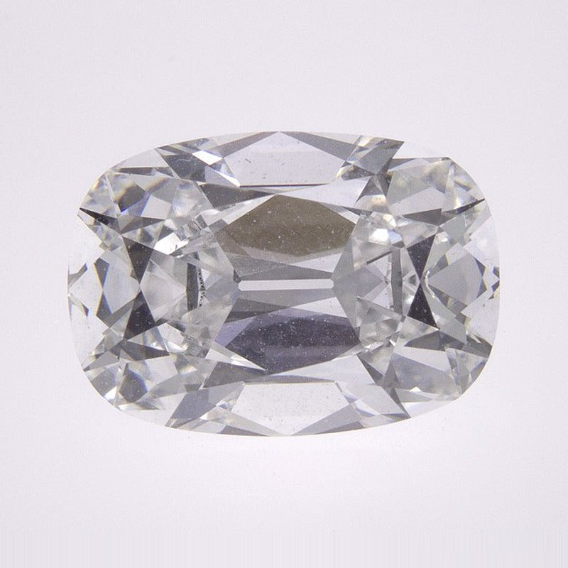 4.19 ct Lab-Grown Diamond – D VS1 – Elongated Cushion Cut – Old Mine Cut – IGI Certified — Sapphire Row · cut7