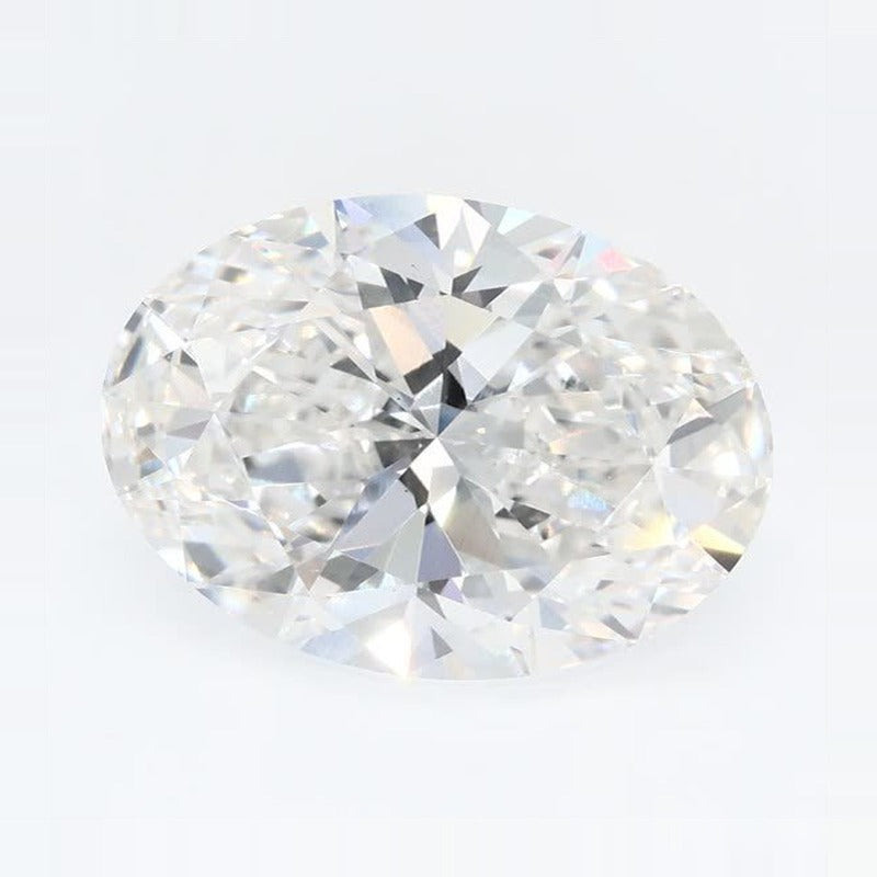 4.02 ct Lab-Grown Diamond – F VS1 – Oval Cut – GCAL Certified — Sapphire Row · cut7