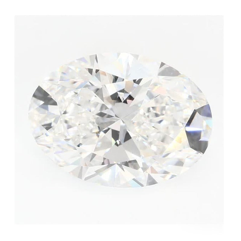 3.93 ct Lab-Grown Diamond – E VVS2 – Oval Cut – GCAL Certified — Sapphire Row · cut7