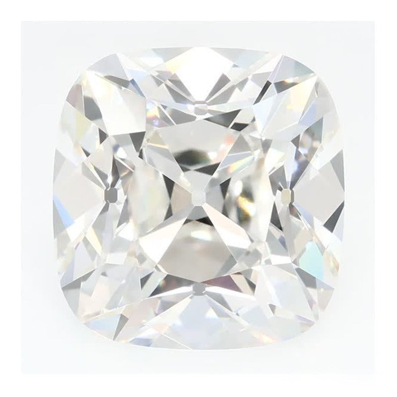 3.88 ct Lab-Grown Diamond – G VVS2 – Cushion Cut – Old Mine Cut – GCAL Certified — Sapphire Row · cut7