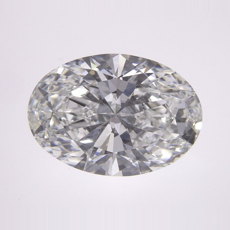 3.76 ct Lab-Grown Diamond – E VS1 – Oval Cut – IGI Certified — Sapphire Row · cut7