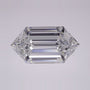 3.46 ct Lab-Grown Diamond – E VVS2 – Elongated Hexagon Cut – Duchess Step-cut – GIA Certified — Sapphire Row · cut7