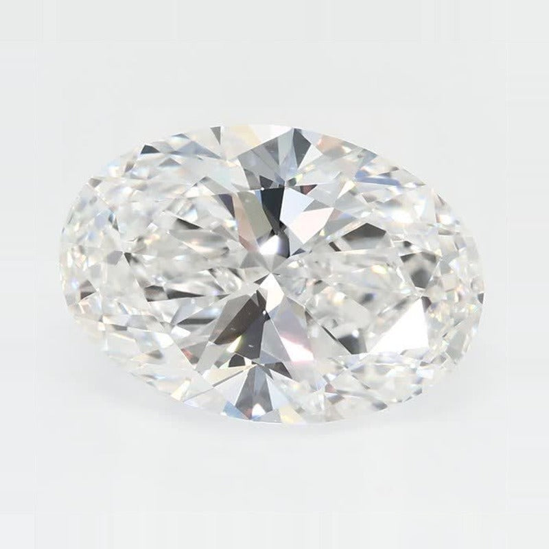3.06 ct Lab-Grown Diamond – F VVS2 – Oval Cut – GCAL Certified — Sapphire Row · cut7