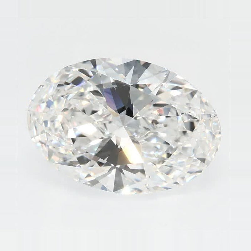 3.06 ct Lab-Grown Diamond – E VVS2 – Oval Cut – GCAL Certified — Sapphire Row · cut7