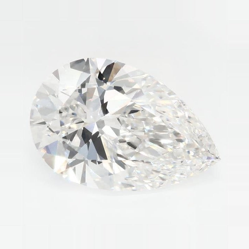 3.02 ct Lab-Grown Diamond – F VS1 – Pear Cut – GCAL Certified — Sapphire Row · cut7