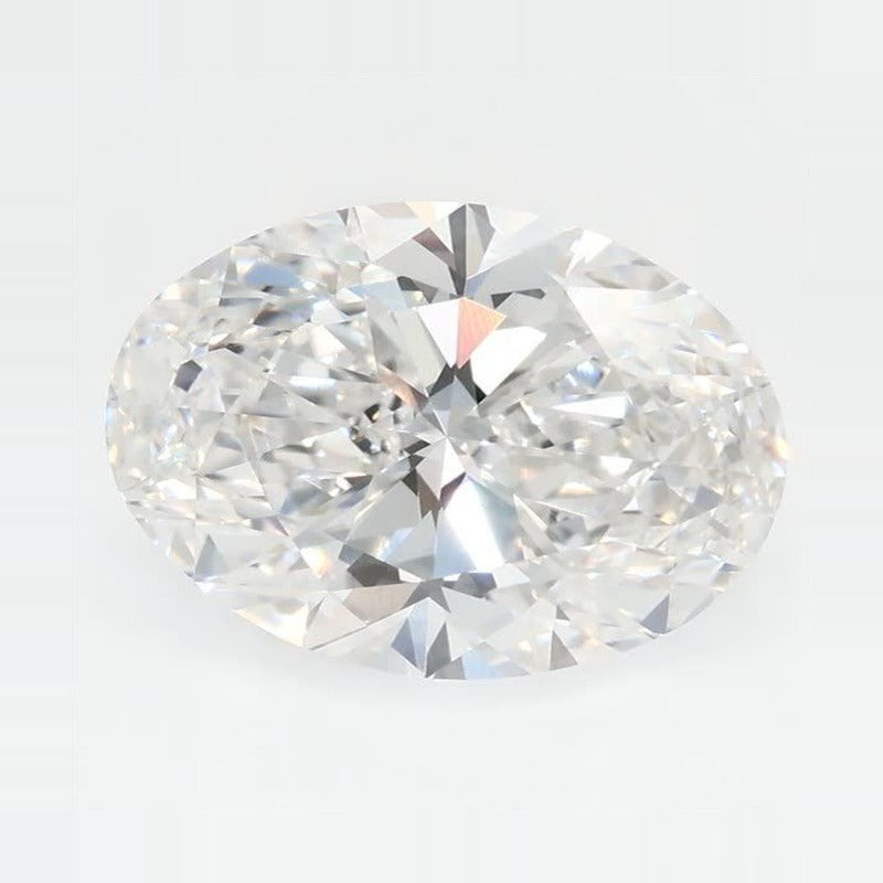 3.01 ct Lab-Grown Diamond – F VVS2 – Oval Cut – GCAL Certified — Sapphire Row · cut7