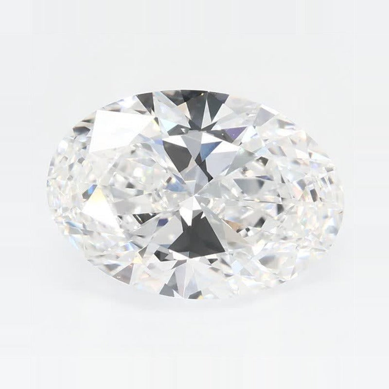 3.00 ct Lab-Grown Diamond – D VVS2 – Oval Cut – GCAL Certified — Sapphire Row · cut7
