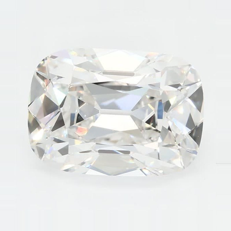 2.67 ct Lab-Grown Diamond – F VS1 – Elongated Cushion Cut – Old Mine Cut – GCAL Certified — Sapphire Row · cut7