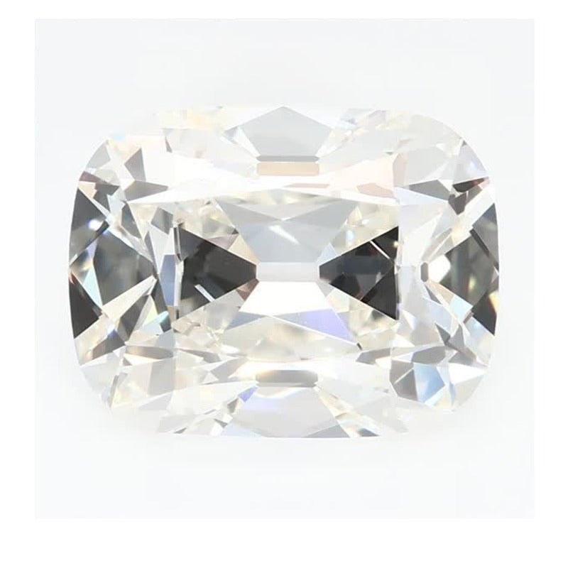2.59 ct Lab-Grown Diamond – I VVS2 – Elongated Cushion Cut – Old Mine Cut – GCAL Certified — Sapphire Row · cut7