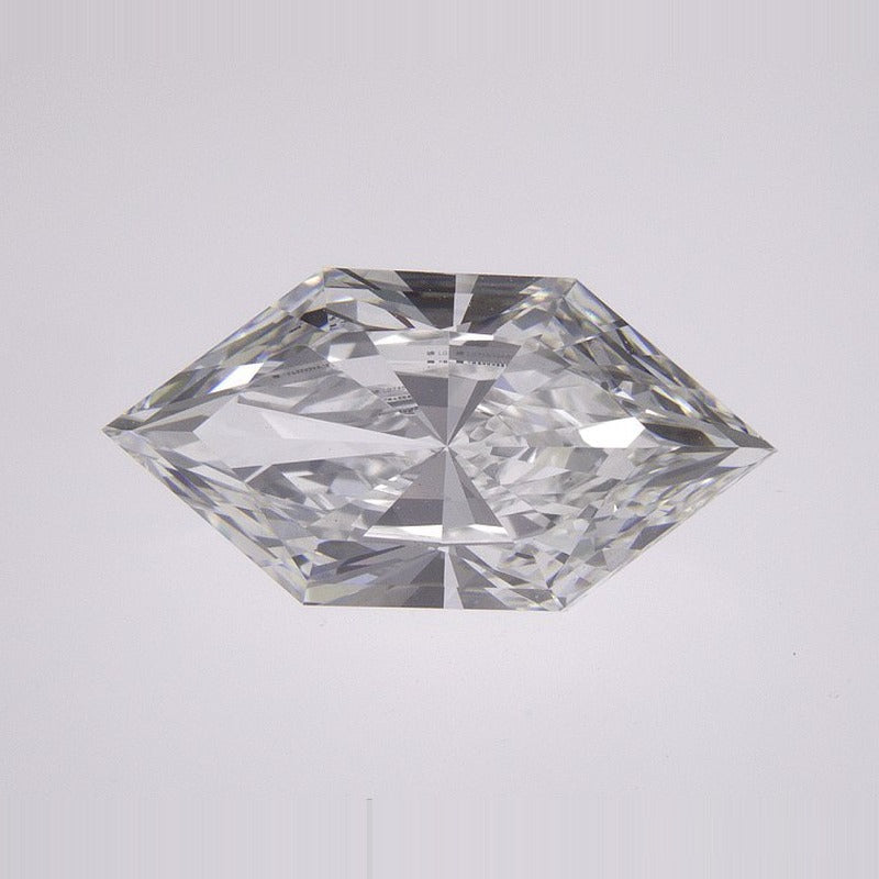 2.53 ct Lab-Grown Diamond – E VS1 – Elongated Hexagon Cut – Duchess Faceted-cut – IGI Certified — Sapphire Row · cut7