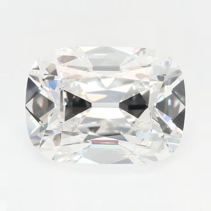 2.28 ct Lab-Grown Diamond – E VVS2 – Elongated Cushion Cut – Old Mine Cut – GCAL Certified — Sapphire Row · cut7