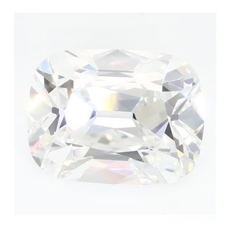 2.03 ct Lab-Grown Diamond – E VVS2 – Elongated Cushion Cut – Old Mine Cut – GCAL Certified — Sapphire Row · cut7
