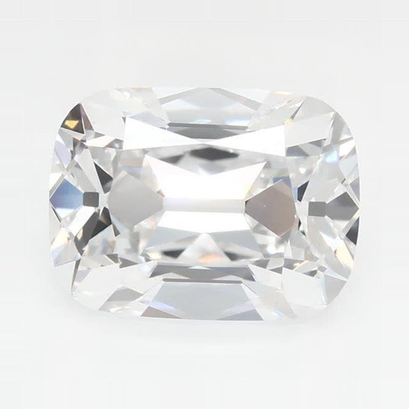 1.92 ct Lab-Grown Diamond – E VVS2 – Elongated Cushion Cut – Old Mine Cut – GCAL Certified — Sapphire Row · cut7