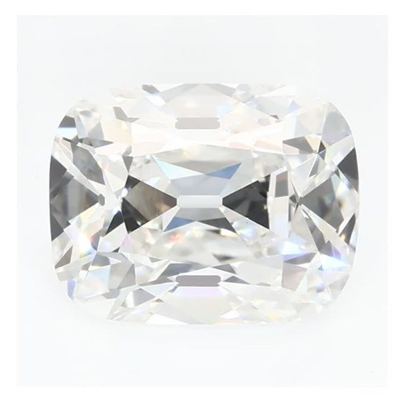 1.66 ct Lab-Grown Diamond – F VVS2 – Elongated Cushion Cut – Old Mine Cut – GCAL Certified — Sapphire Row · cut7