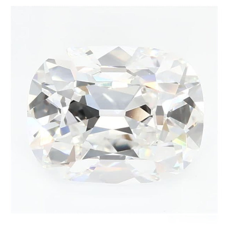 1.52 ct Lab-Grown Diamond – F VVS2 – Elongated Cushion Cut – Old Mine Cut – GCAL Certified — Sapphire Row · cut7