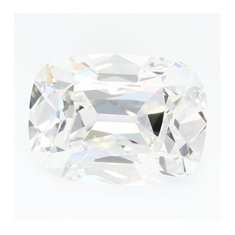 1.23 ct Lab-Grown Diamond – E VS1 – Elongated Cushion Cut – Old Mine Cut – GCAL Certified — Sapphire Row · cut7