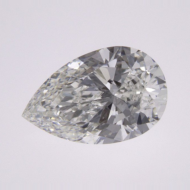 1.01 ct Natural Diamond – H SI1 – Pear Cut – GIA Certified — Sapphire Row · cut7
