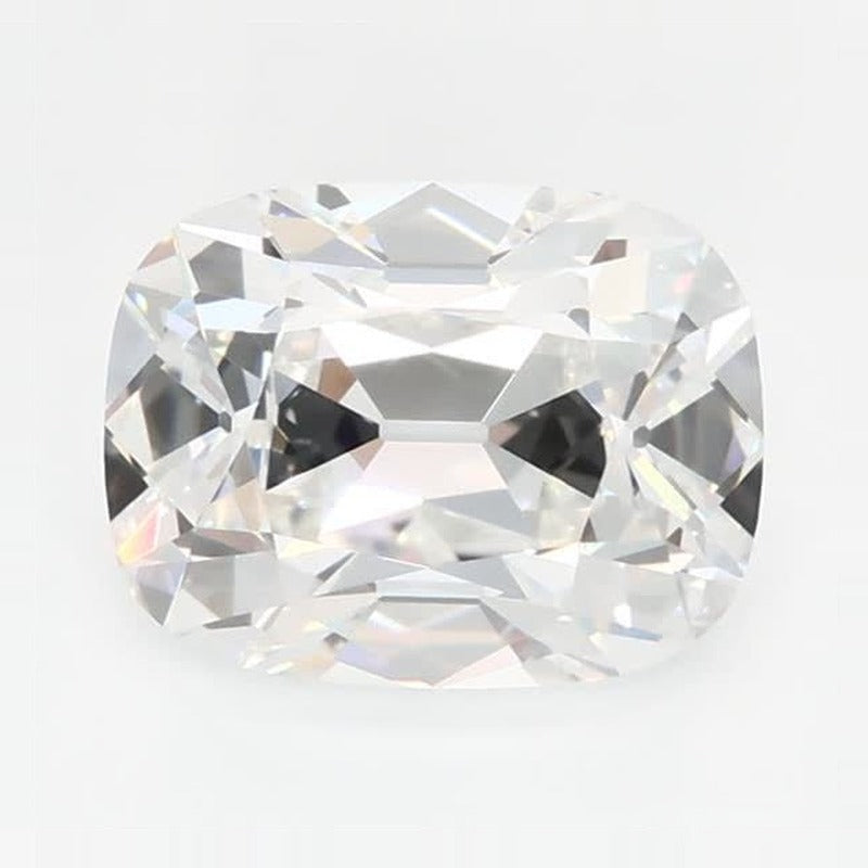 1.01 ct Lab-Grown Diamond – E VVS2 – Elongated Cushion Cut – Old Mine Cut – GCAL Certified — Sapphire Row · cut7