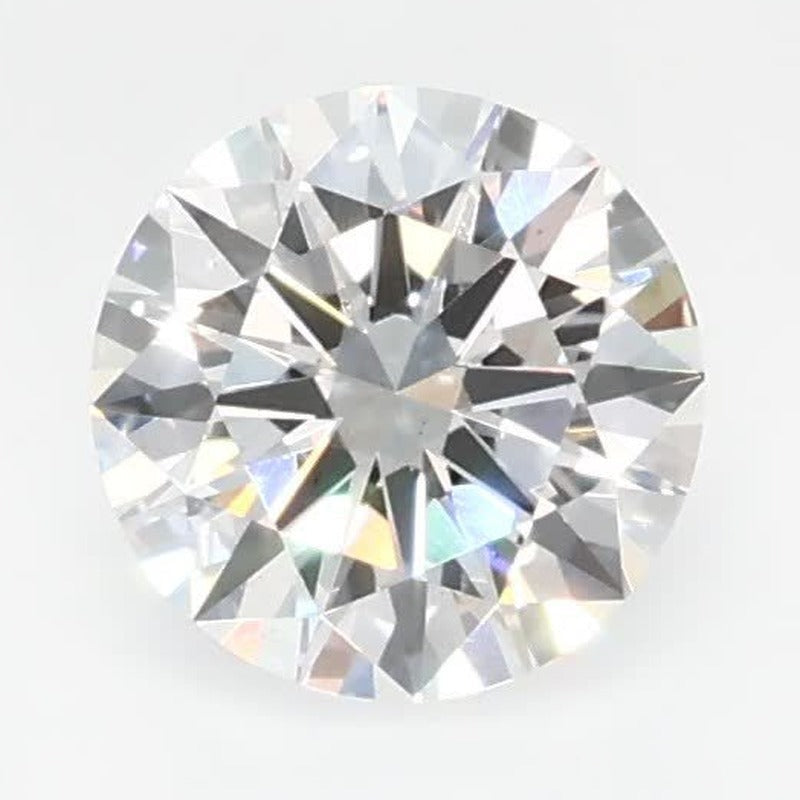 0.50 ct Lab-Grown Diamond – D SI1 – Round Cut – GCAL Certified — Sapphire Row · cut7