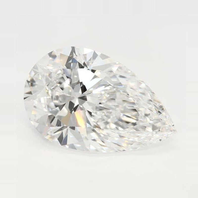 3.52 ct Lab-Grown Diamond – E VS1 – Pear Cut – GCAL Certified — Sapphire Row · cut7