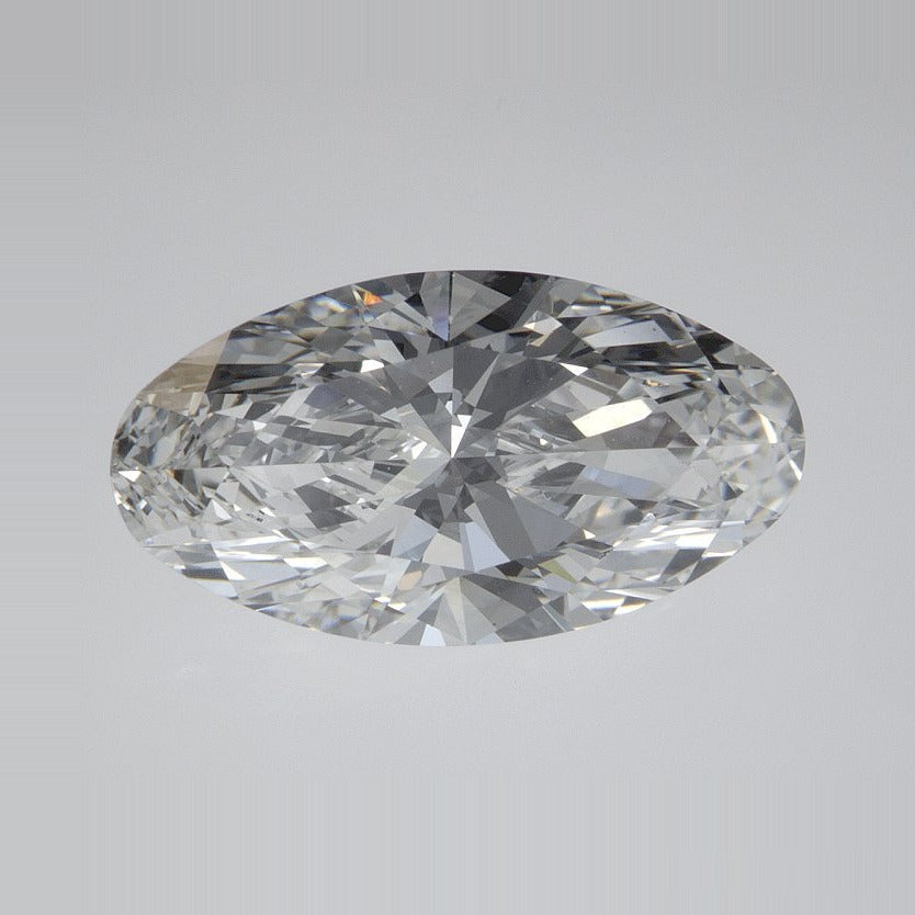 2.79 ct Lab-Grown Diamond – E VVS2 – Elongated Oval Cut – IGI Certified — Sapphire Row · cut7