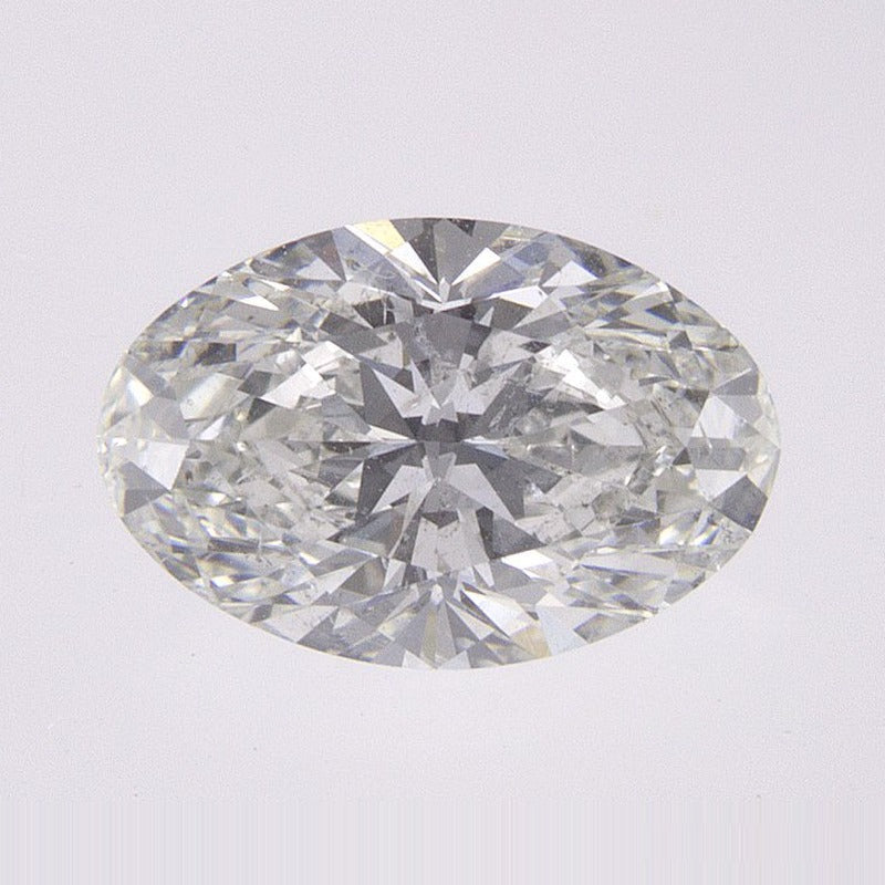 1.01 ct Natural Diamond – I SI2 – Oval Cut – GIA Certified — Sapphire Row · cut7