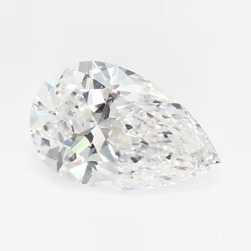 0.58 ct Lab-Grown Diamond – D VS1 – Pear Cut – GCAL Certified — Sapphire Row · cut7