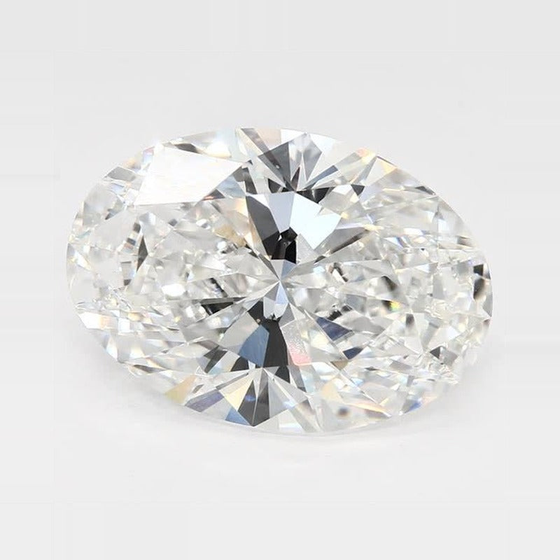 7.53 ct Lab-Grown Diamond – F VS1 – Oval Cut – GCAL Certified — Sapphire Row · cut7