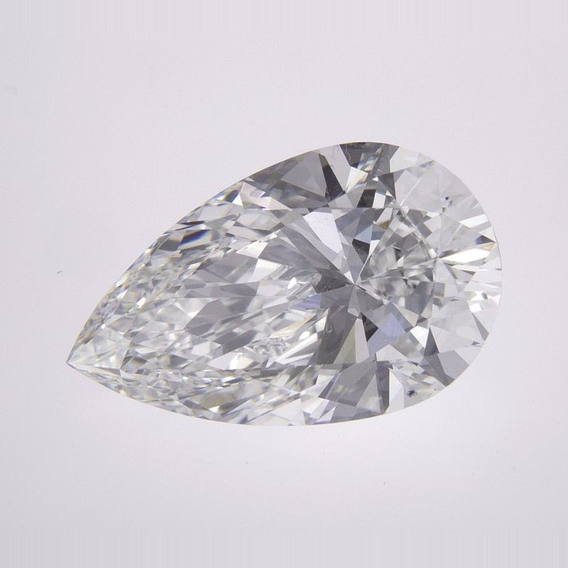 5.01 ct Lab-Grown Diamond – E VVS2 – Pear Cut – IGI Certified — Sapphire Row · cut7