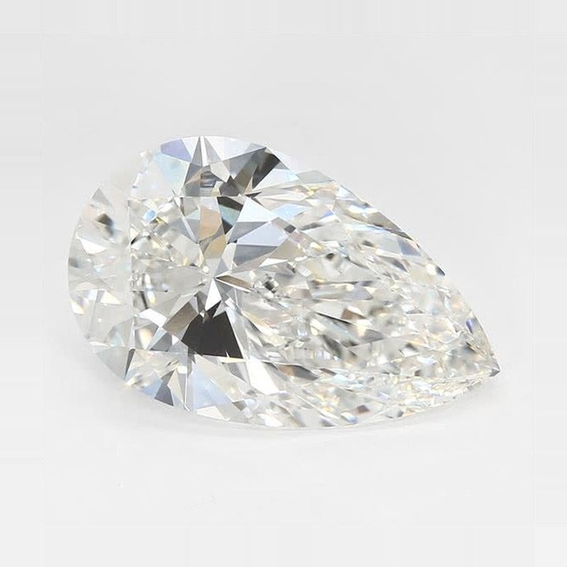 4.71 ct Lab-Grown Diamond – G VVS2 – Pear Cut – GCAL Certified — Sapphire Row · cut7
