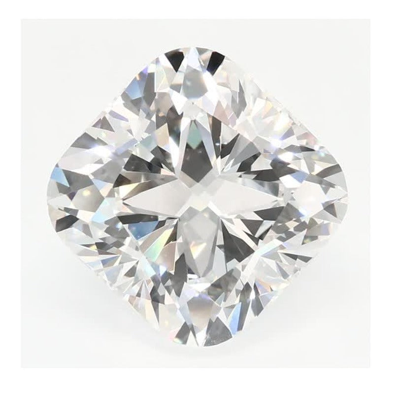 4.58 ct Lab-Grown Diamond – F VVS2 – Cushion Cut – GCAL Certified — Sapphire Row · cut7
