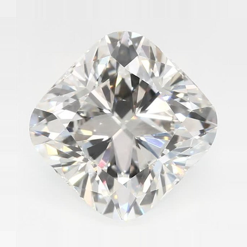 4.23 ct Lab-Grown Diamond – F VVS2 – Cushion Cut – GCAL Certified — Sapphire Row · cut7