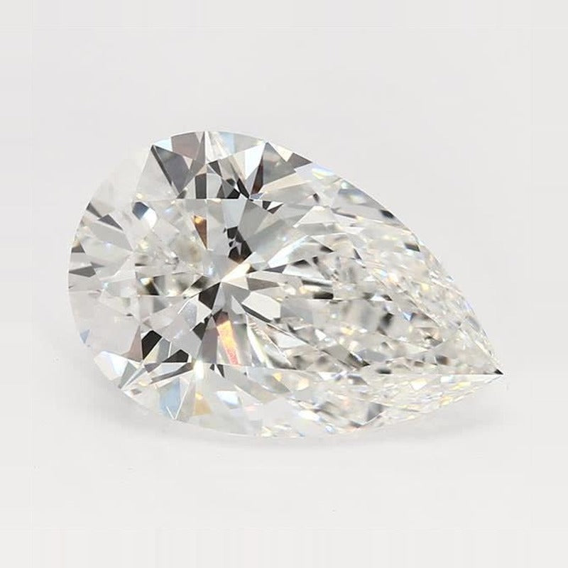 4.05 ct Lab-Grown Diamond – F VS1 – Pear Cut – GCAL Certified — Sapphire Row · cut7