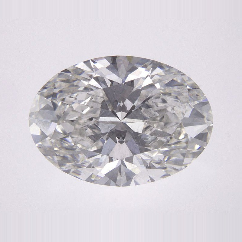 4.02 ct Lab-Grown Diamond – F SI1 – Oval Cut – IGI Certified — Sapphire Row · cut7