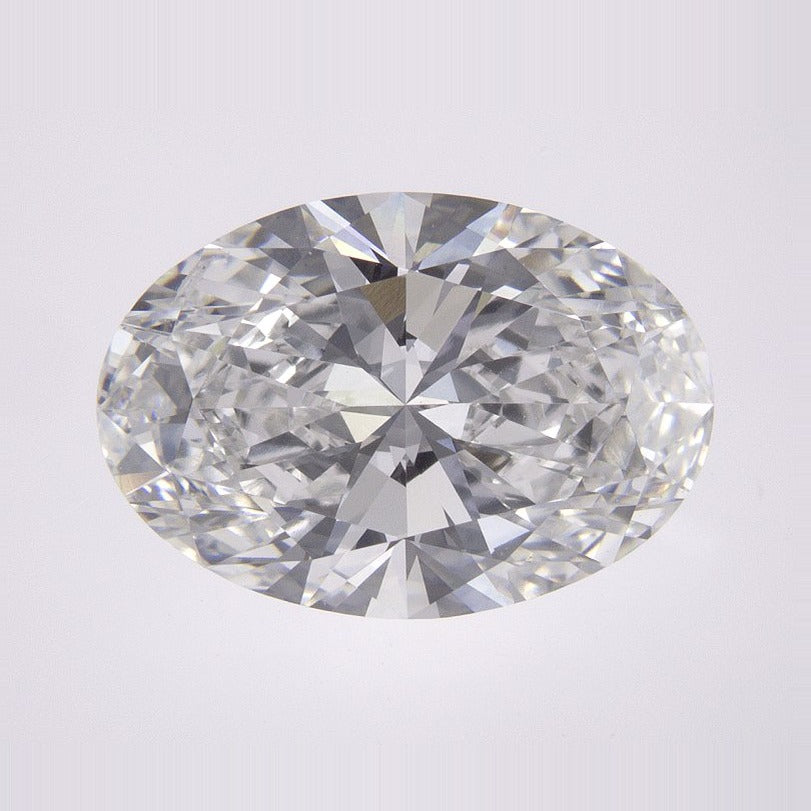 3.91 ct Lab-Grown Diamond – E SI1 – Oval Cut – IGI Certified — Sapphire Row · cut7